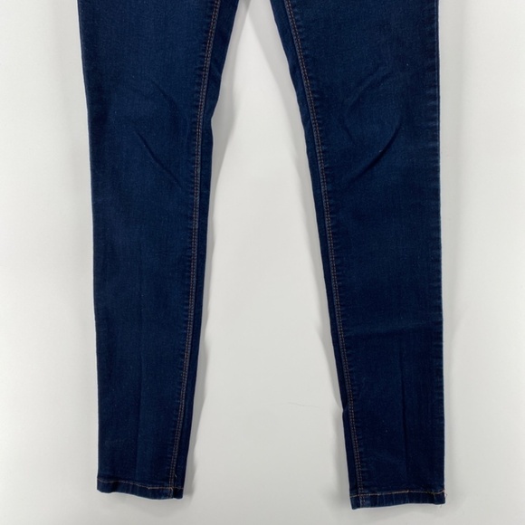 Brazil Jeans Womens Size Small Low Rise Jeggings Blue Denim Stretchy Zip Button - Picture 3 of 12